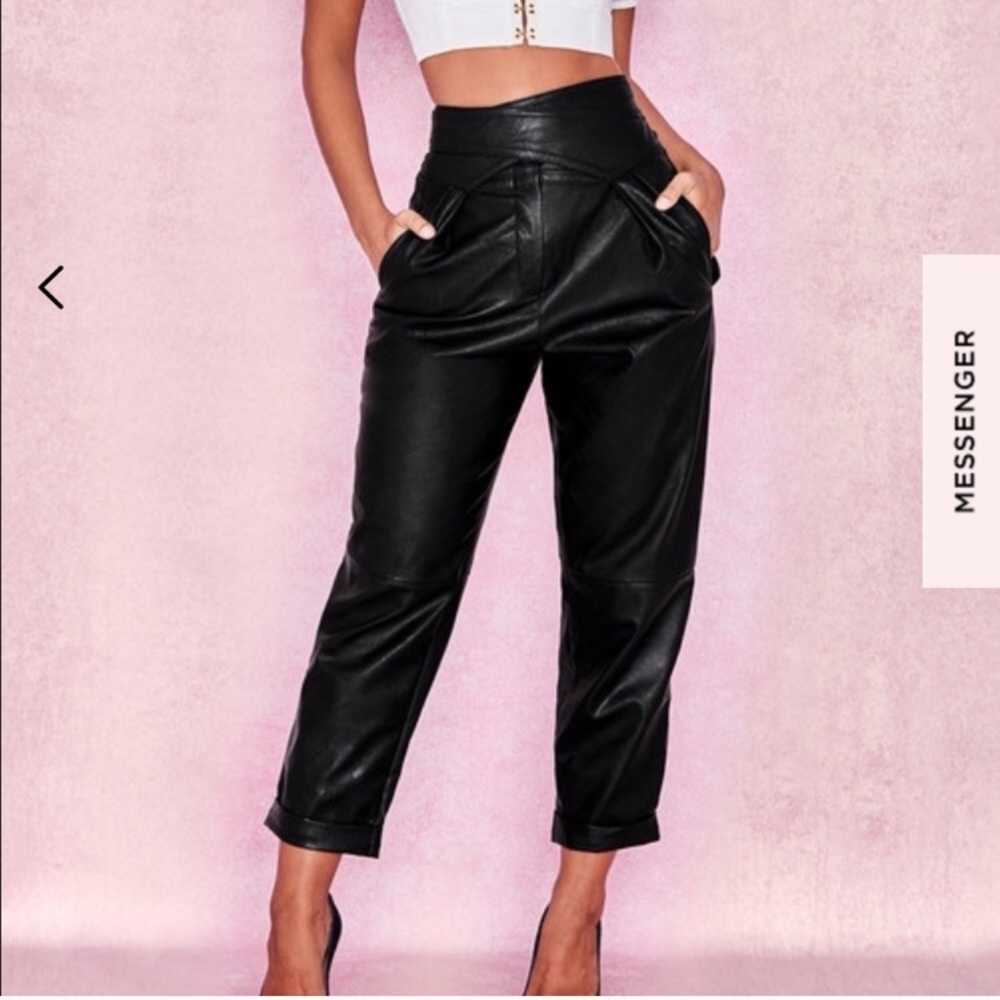 ISO💖 House of CB Adelphi Black Trousers Size XS